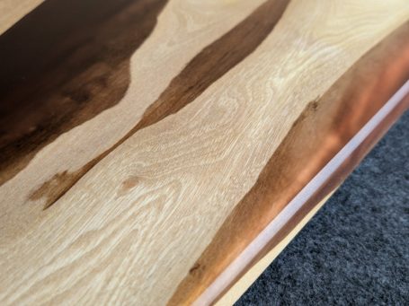 Datum Walnut and resin detail