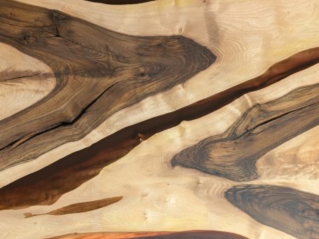 Datum Walnut and resin detail