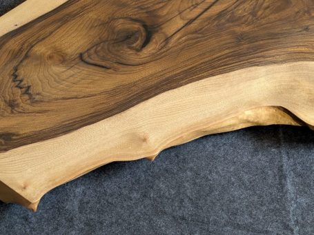 Obsidian I live edge detail by INSIGNI