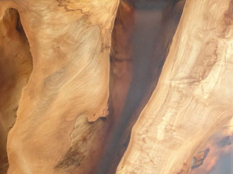 Memory II Sycamore resin table by INSIGNI