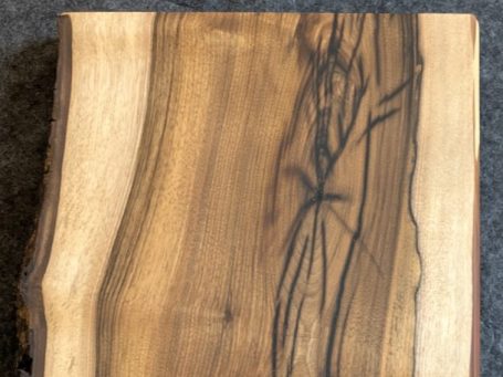 Drift 2/3 Walnut and resin detail