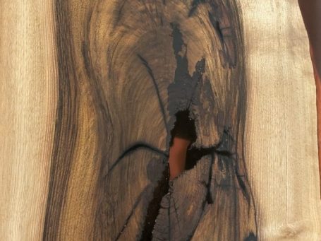 Drift 1/3 Walnut and resin detail